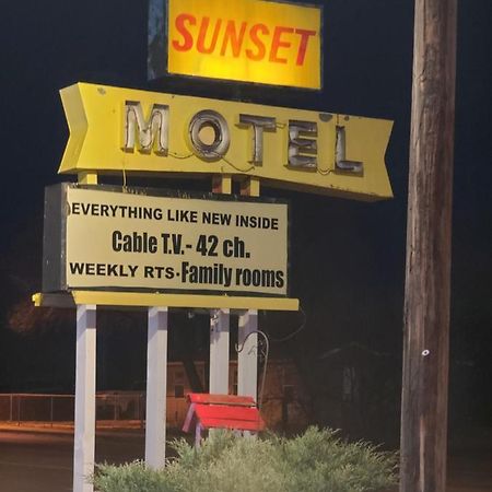 Sunset Motel Santa Rosa, Nm Extérieur photo